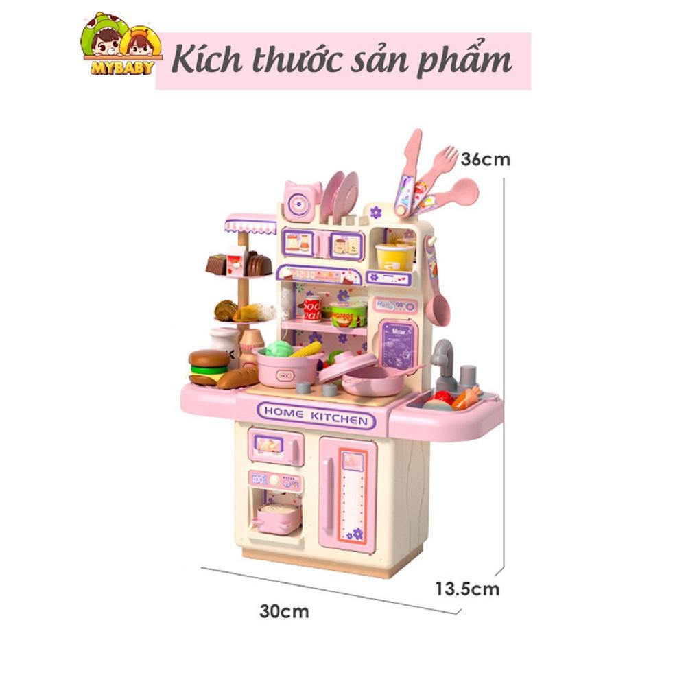 Đồ chơi nấu ăn Mô phỏng đồ dùng nhà bếp có kèm Khói-duoc-ban-tai-Đồ Chơi