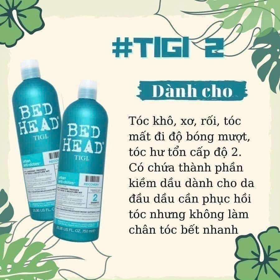 Cặp Gội Xả Xanh Dương Tigi Bed Head Recovery-duoc-ban-tai-0352842688