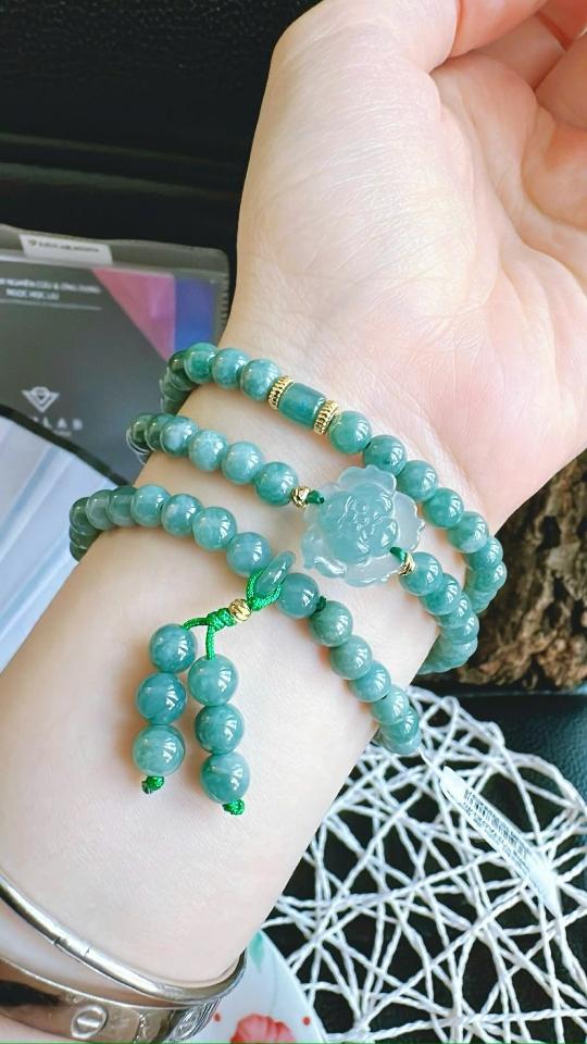 Dây chuyền ngọc cẩm thạch Guatemala type A-duoc-ban-tai-0352842688