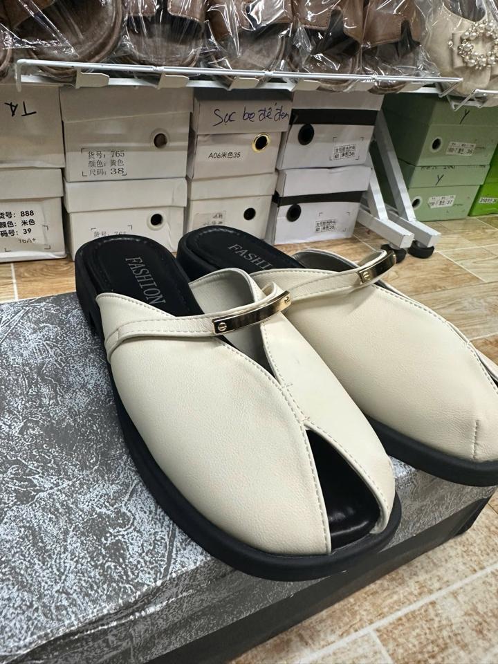 Sục kem hở mũi-duoc-ban-tai-Shop giày Ốc - Giày Nữ Thời Trang