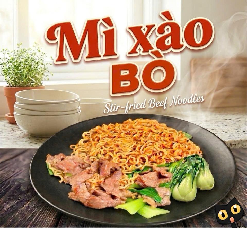 Mì xào bò -duoc-ban-tai-Shop giày Ốc - Ốc Gia Hân quán