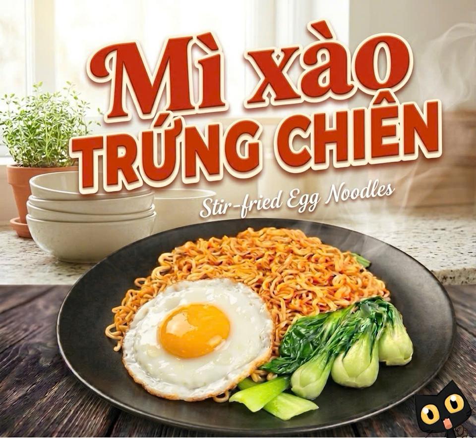 Mì xào trứng ốp la-duoc-ban-tai-Shop giày Ốc - Ốc Gia Hân quán