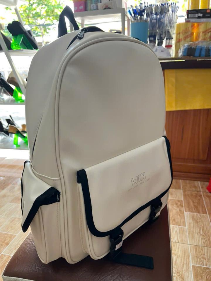 Ba lô da PU trắng-duoc-ban-tai-Shop giày Ốc - Giày Nữ Thời Trang