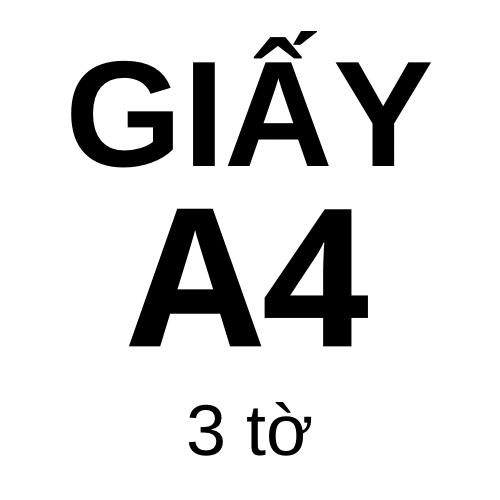 Giấy A4 - 3 tờ-duoc-ban-tai-Shop giày Ốc - Giày Nữ Thời Trang