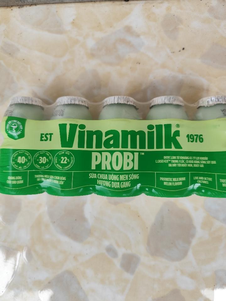 Vinamilk Probi Hương Dưa Gang 65ML-duoc-ban-tai-Tạp hóa khoa hương
