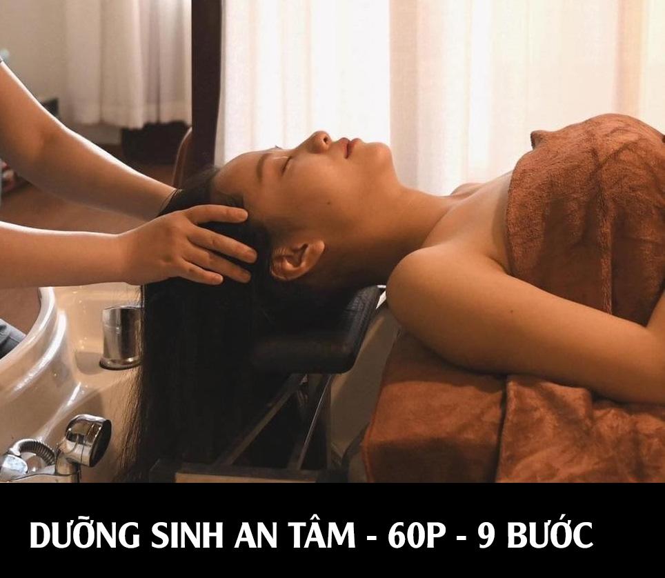 GỘI ĐẦU DƯỠNG SINH AN TÂM - 9 BƯỚC - 60P-duoc-ban-tai-Sally le
