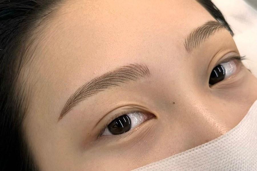 PHUN THÊU - HAIRSTROKE KỸ THUẬT TẠO SỢI LÔNG MÀY -duoc-ban-tai-Sally le