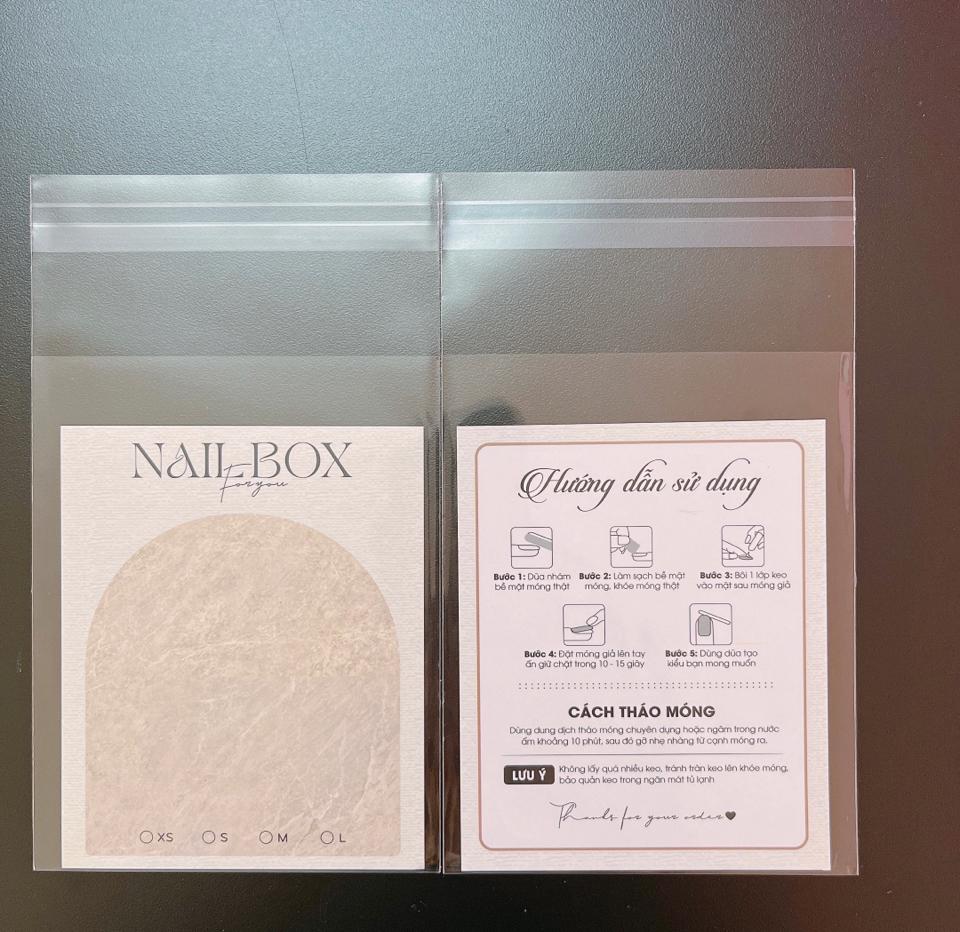 10 bìa nailbox kèm túi đựng -duoc-ban-tai-Phụ Kiện Nail Kiều Thanh