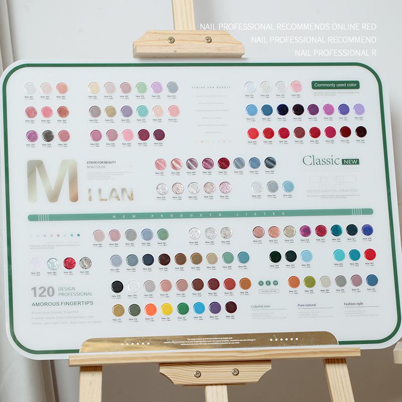 Sơn gel Milan 120 màu-duoc-ban-tai-Phụ Kiện Nail Kiều Thanh