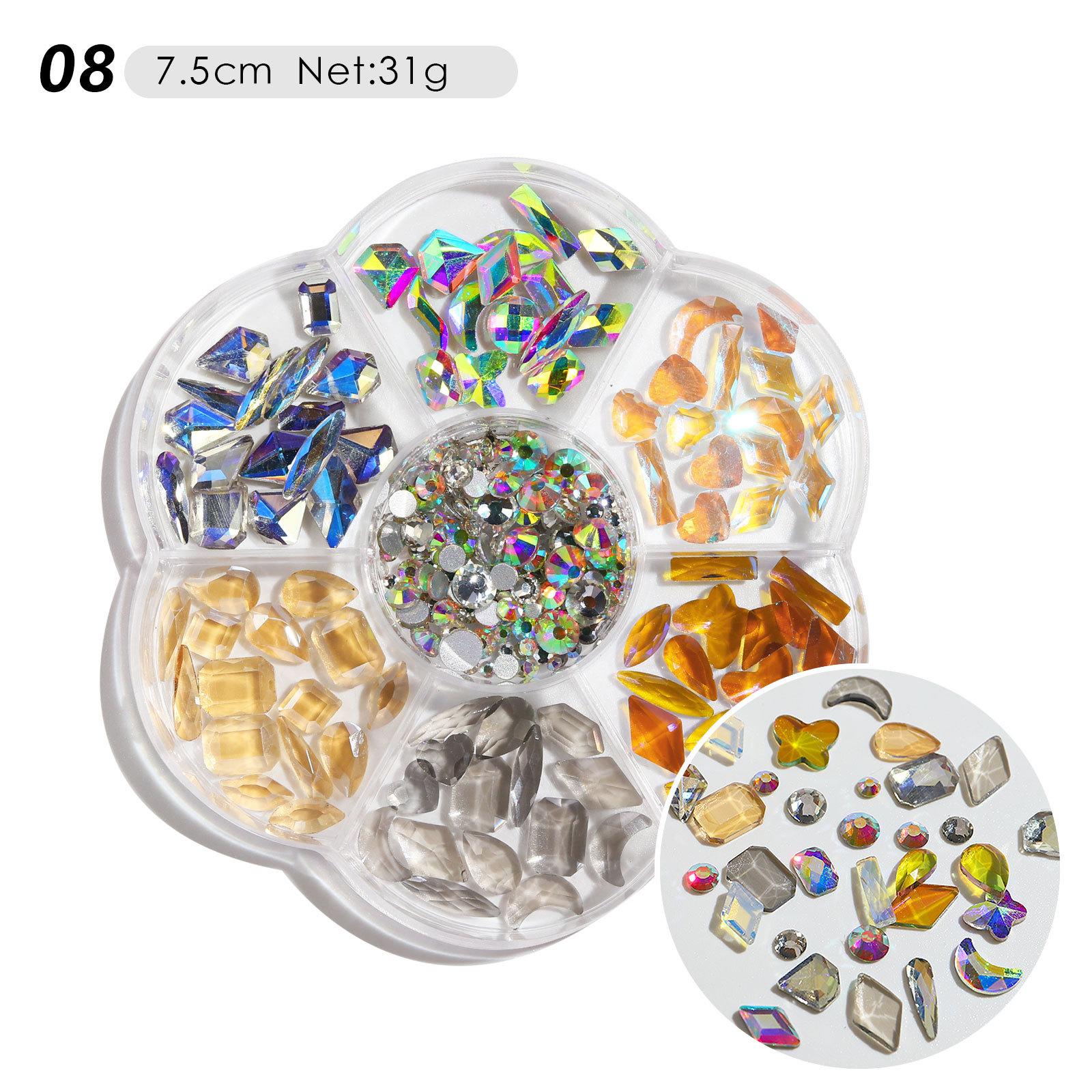 Hộp Charm trang trí móng xinh xắn (7 ô)-duoc-ban-tai-Phụ Kiện Nail Kiều Thanh
