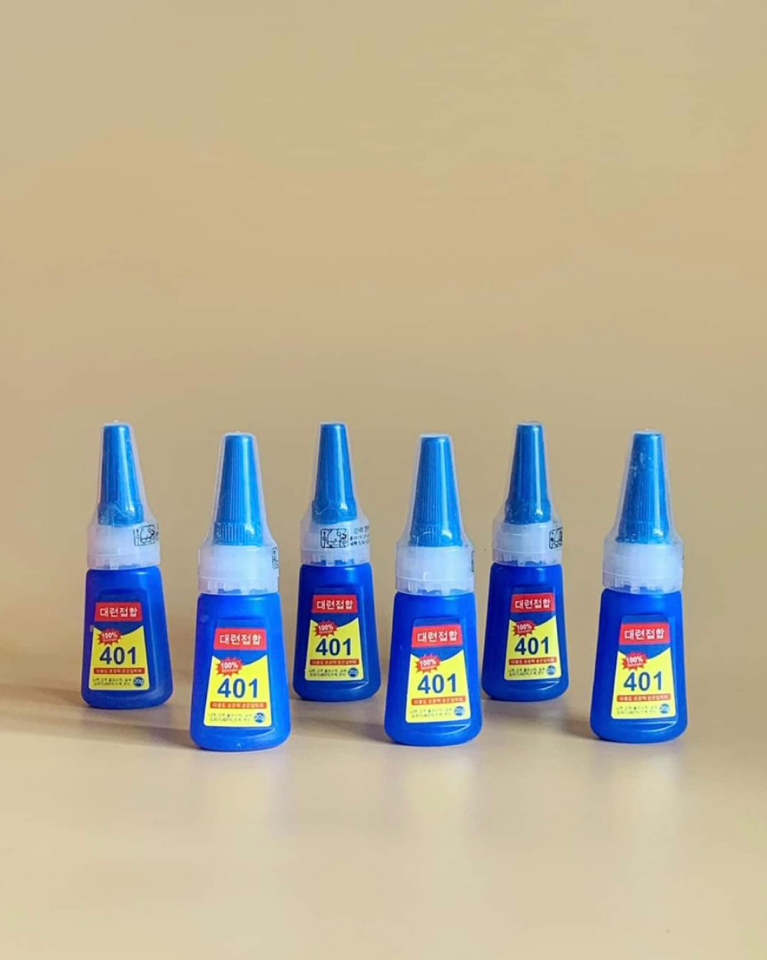 Keo 401 nail chính hãng loại xịn 100% keo, keo dán móng giả, keo đính đá siêu chắc-duoc-ban-tai-Phụ Kiện Nail Kiều Thanh