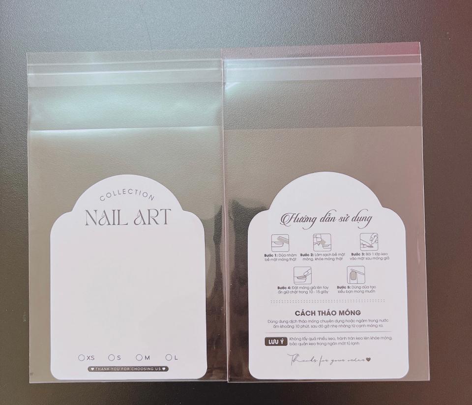 10 bìa nailbox kèm túi đựng -duoc-ban-tai-Phụ Kiện Nail Kiều Thanh