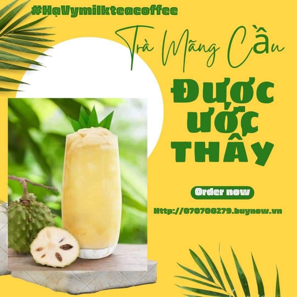 TRÀ MÃNG CẦU size L-duoc-ban-tai-Hạ Vy milktea-coffee