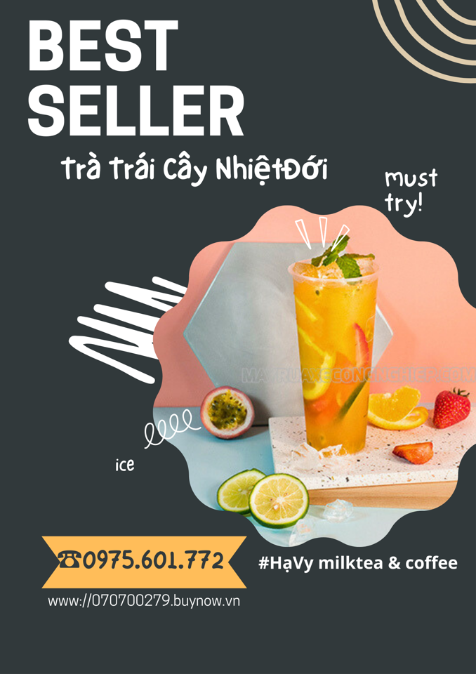 Trà Trái Cây Nhiệt Đới -size L-duoc-ban-tai-Hạ Vy milktea-coffee