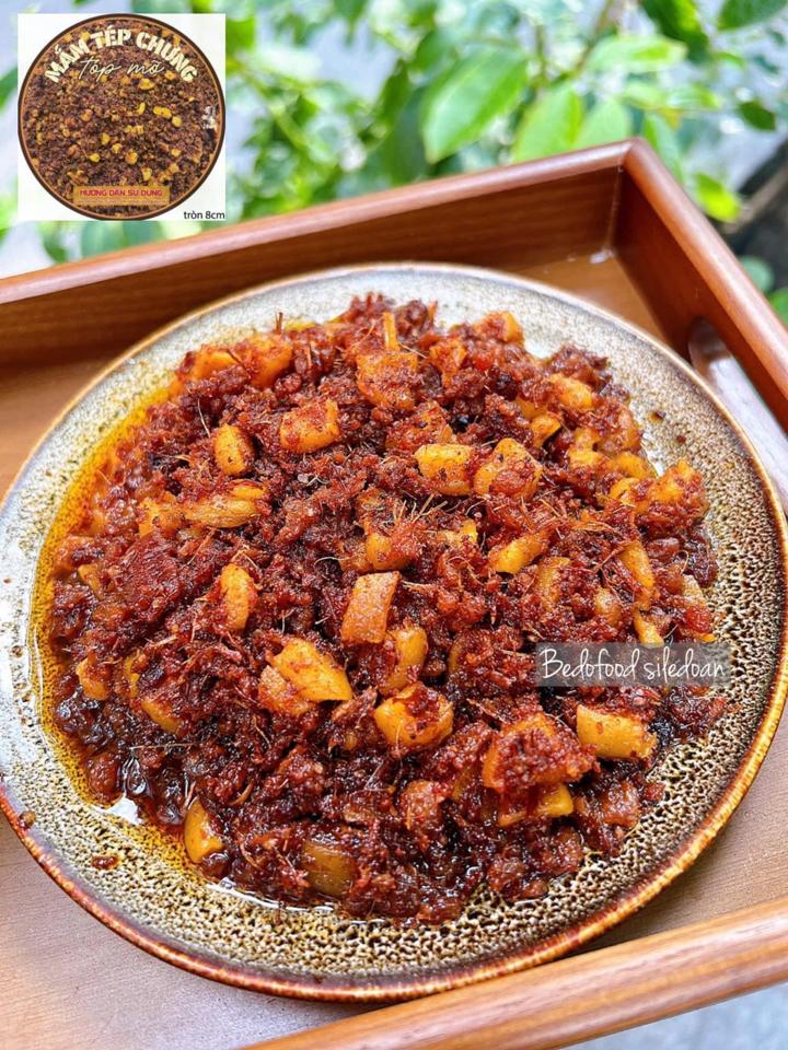 Mắm tép chưng tóp mỡ-duoc-ban-tai-Bếp Vị Bắc