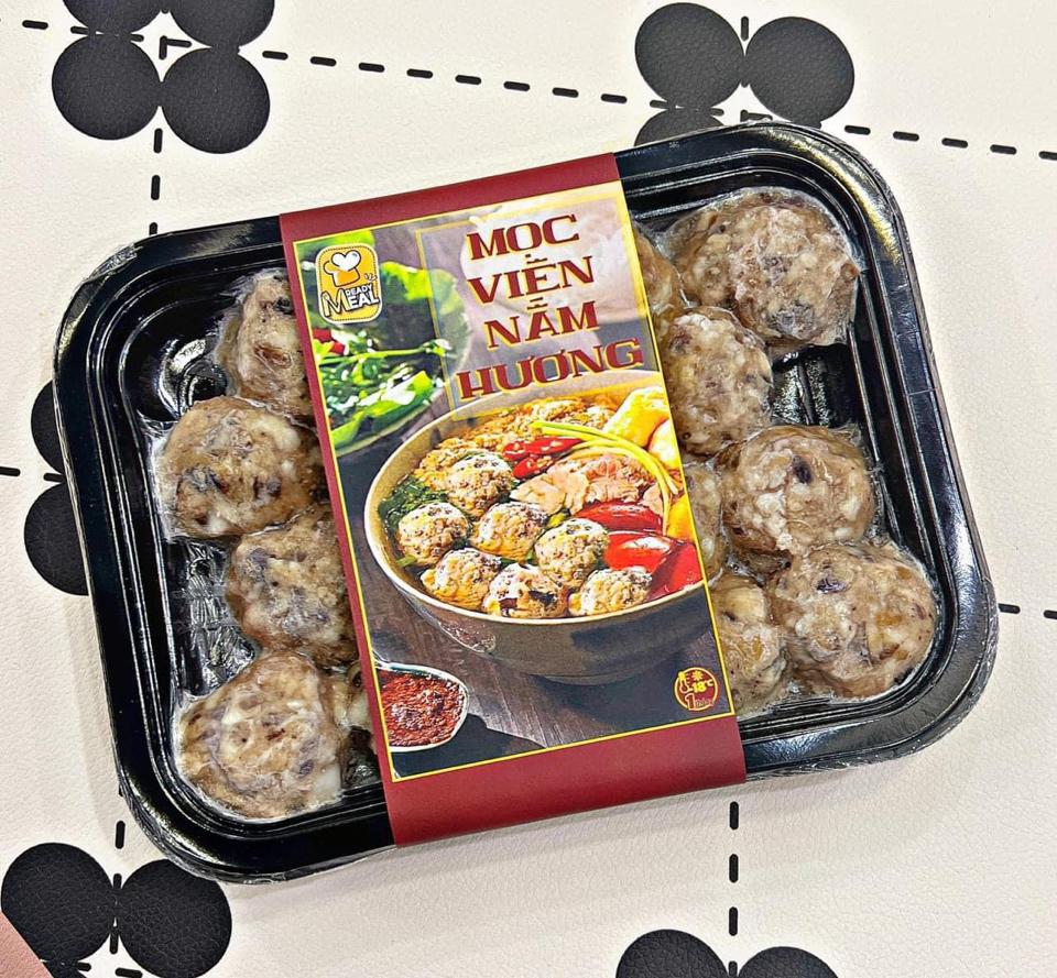 Mọc viên nấm hương-duoc-ban-tai-Bếp Vị Bắc