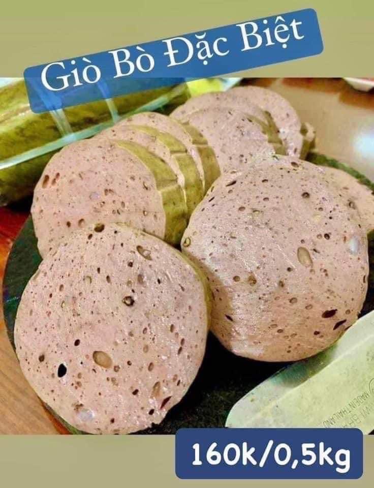 Giò Bò Đặc biệt 0,5kg-duoc-ban-tai-Bếp Vị Bắc