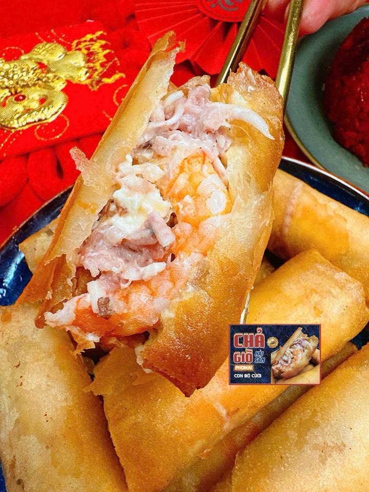 Chả giò hải sản phô mai-duoc-ban-tai-Bếp Vị Bắc