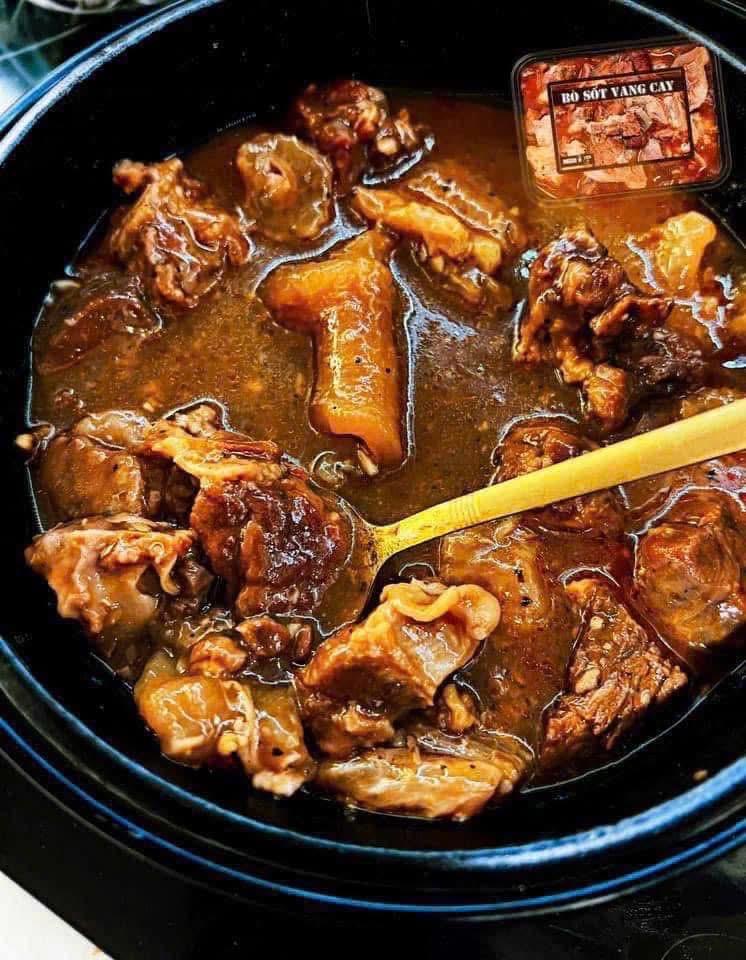 Sốt Vang Bò Cay-duoc-ban-tai-Bếp Vị Bắc