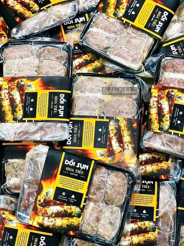 Dồi sụn hoa tiêu-duoc-ban-tai-Bếp Vị Bắc