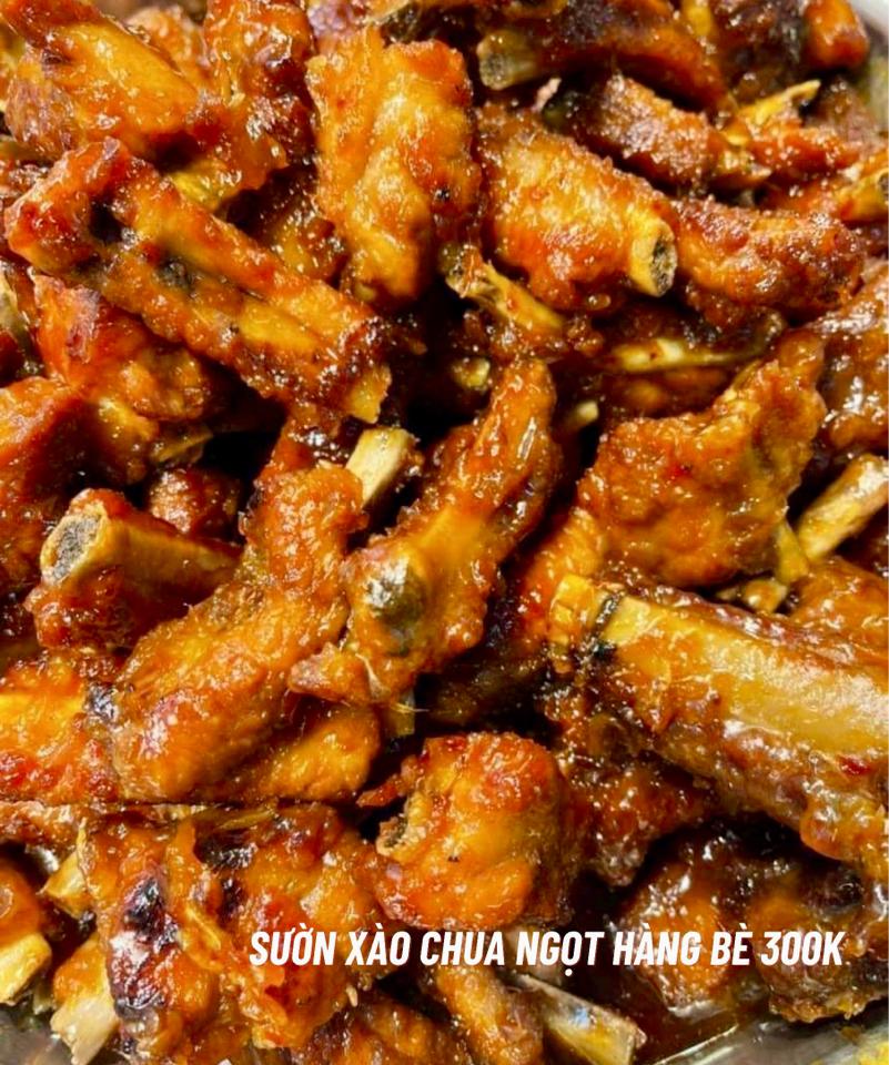 Sườn xào chua ngọt Trinh hàng bè-duoc-ban-tai-Bếp Vị Bắc