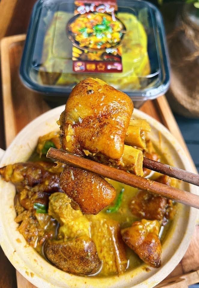 Chân giò nấu giả cày-duoc-ban-tai-Bếp Vị Bắc