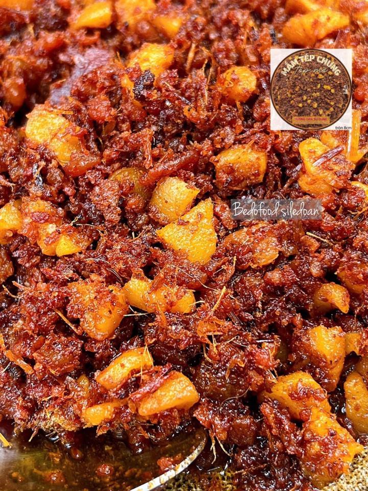 Mắm tép chưng tóp mỡ-duoc-ban-tai-Bếp Vị Bắc