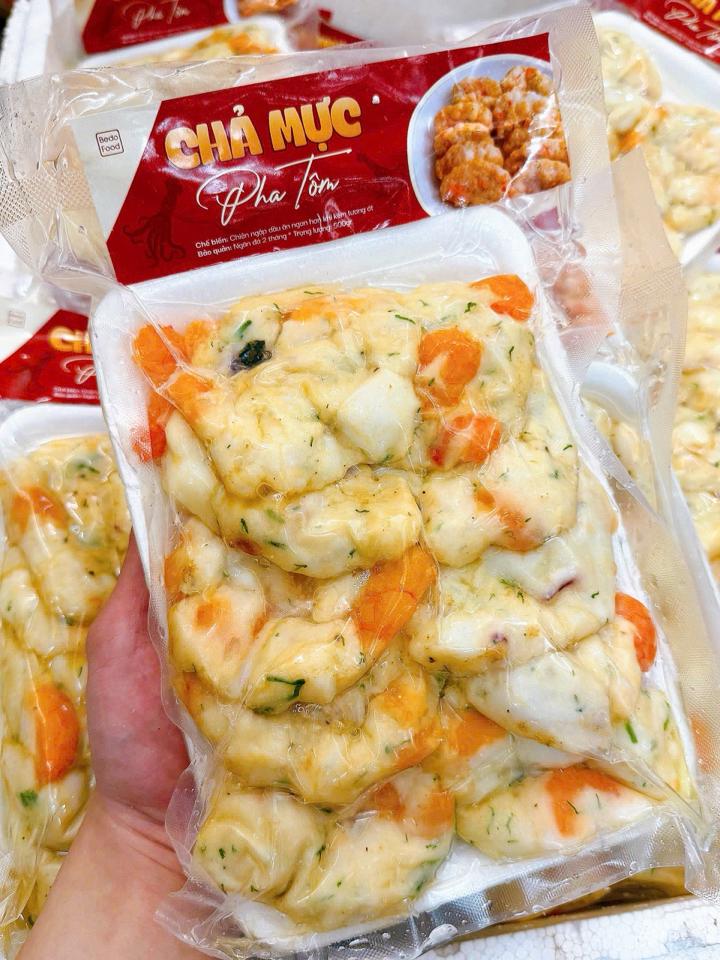 Chả Mực pha Tôm đặc biệt-duoc-ban-tai-Bếp Vị Bắc