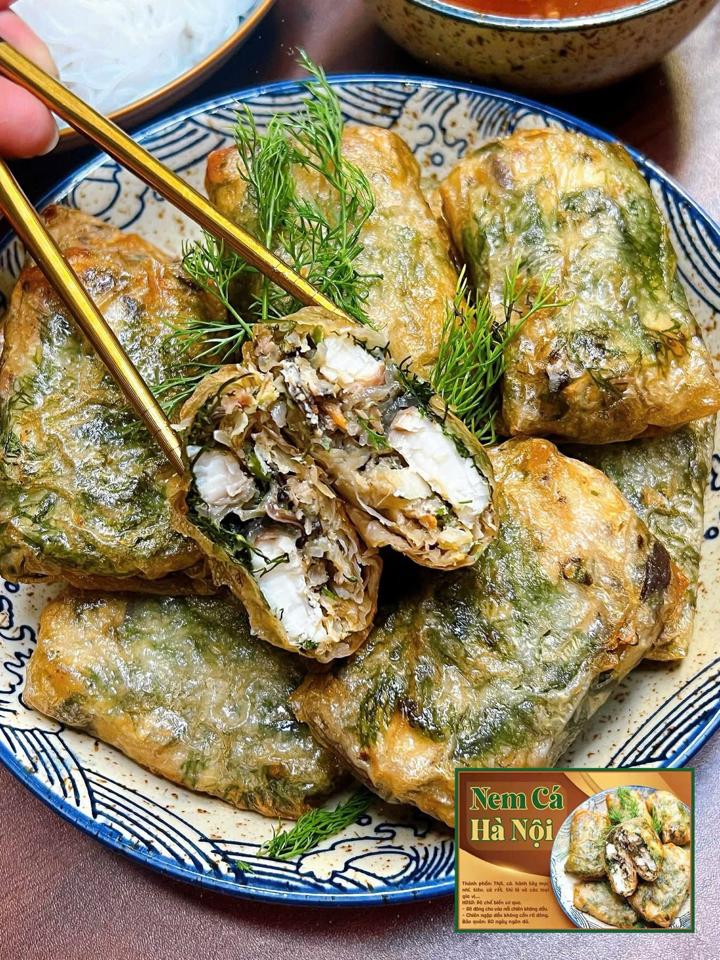 Nem Cá Hà Nội-duoc-ban-tai-Bếp Vị Bắc