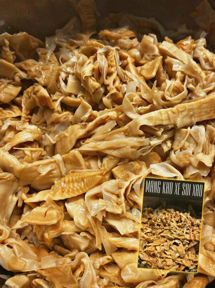 Măng khô xé sợi xào sẵn -duoc-ban-tai-Bếp Vị Bắc