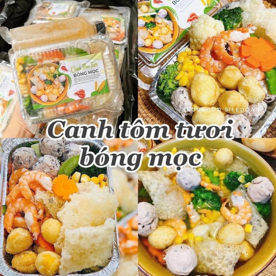 Canh tôm tươi bóng mọc-duoc-ban-tai-Bếp Vị Bắc