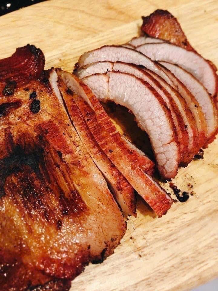 Xá xíu nọng heo-duoc-ban-tai-Bếp Vị Bắc