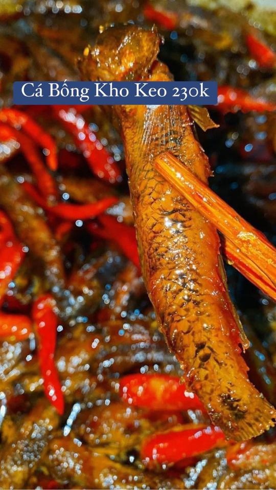 Cá Bống kho keo-duoc-ban-tai-Bếp Vị Bắc