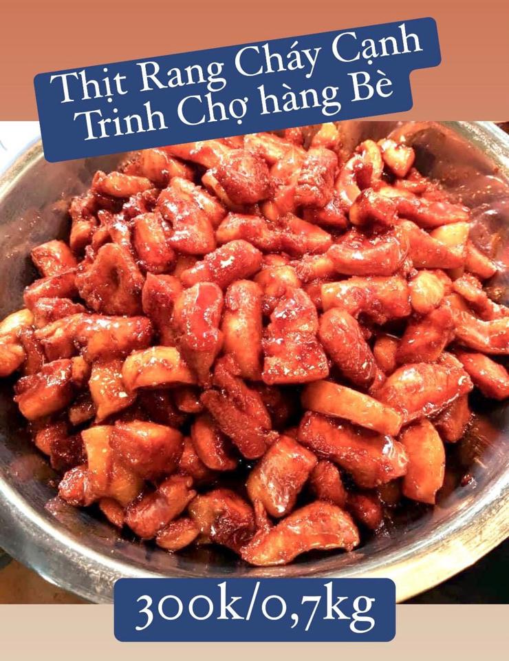 Thịt Rang Cháy Cạnh Trinh hàng bè -duoc-ban-tai-Bếp Vị Bắc