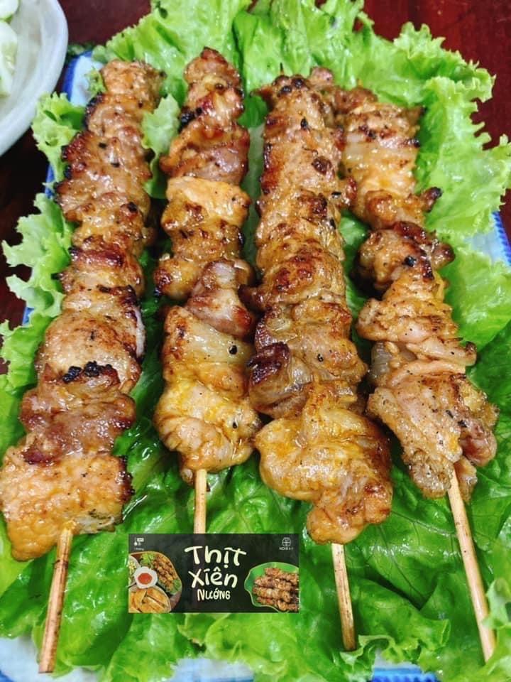 Thịt xiên nướng đặc biệt-duoc-ban-tai-Bếp Vị Bắc