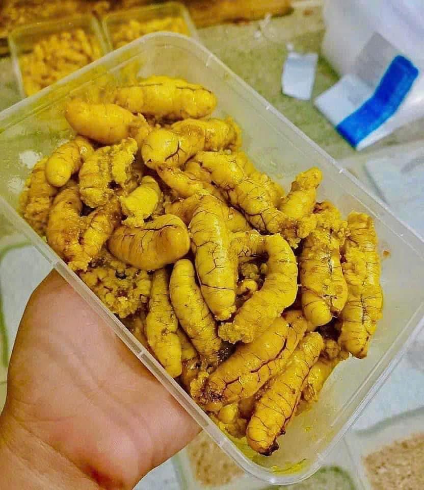 Trứng cá rô đồng rim -duoc-ban-tai-Bếp Vị Bắc