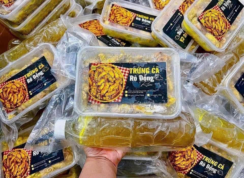 Trứng cá rô đồng rim -duoc-ban-tai-Bếp Vị Bắc