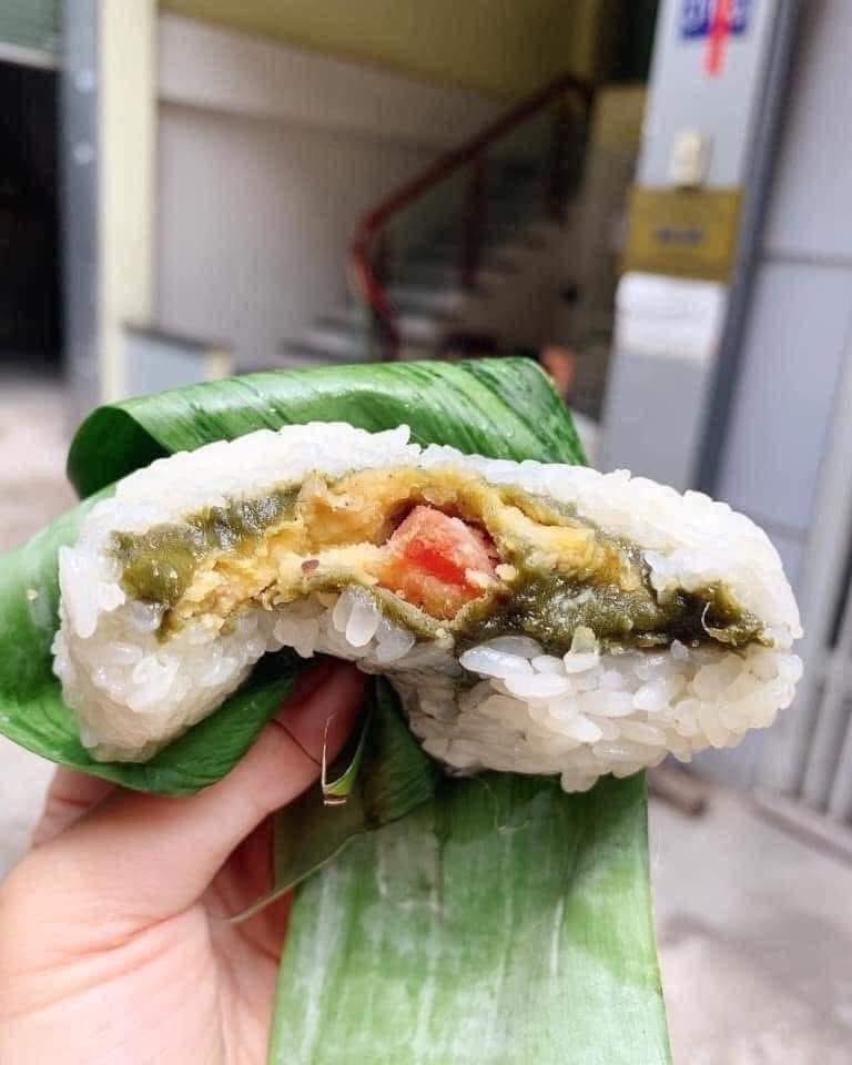 Xôi khúc Hà Nội-duoc-ban-tai-Bếp Vị Bắc