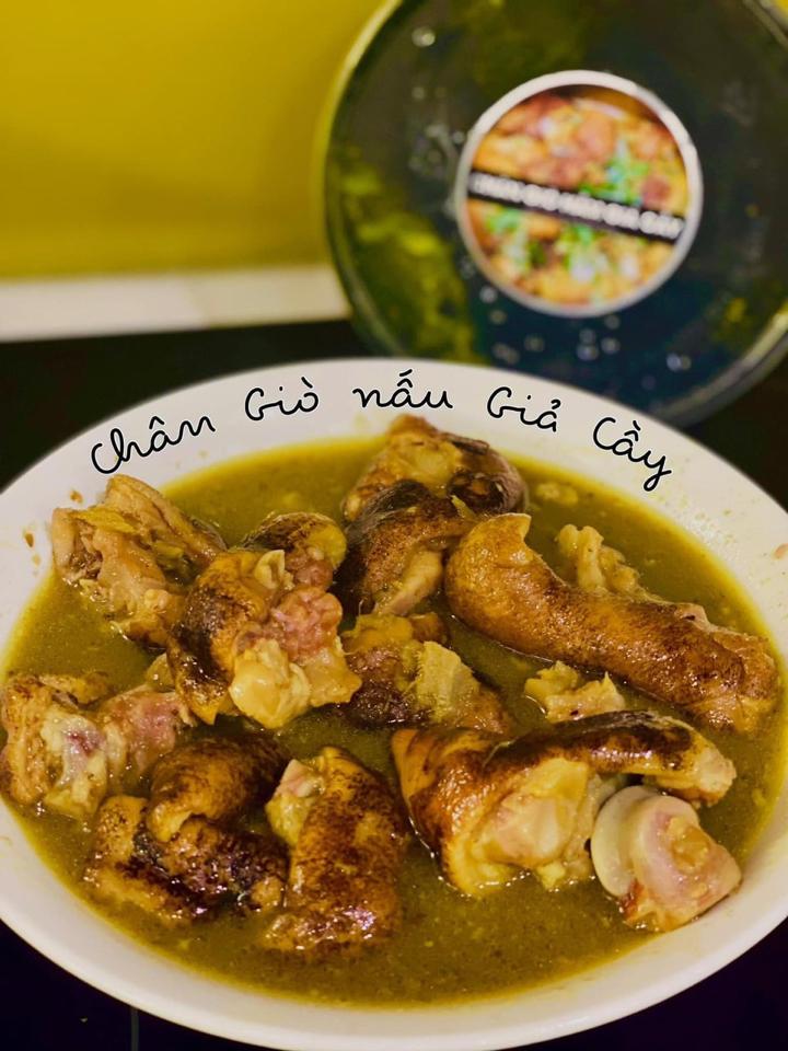 Chân giò nấu giả cày-duoc-ban-tai-Bếp Vị Bắc