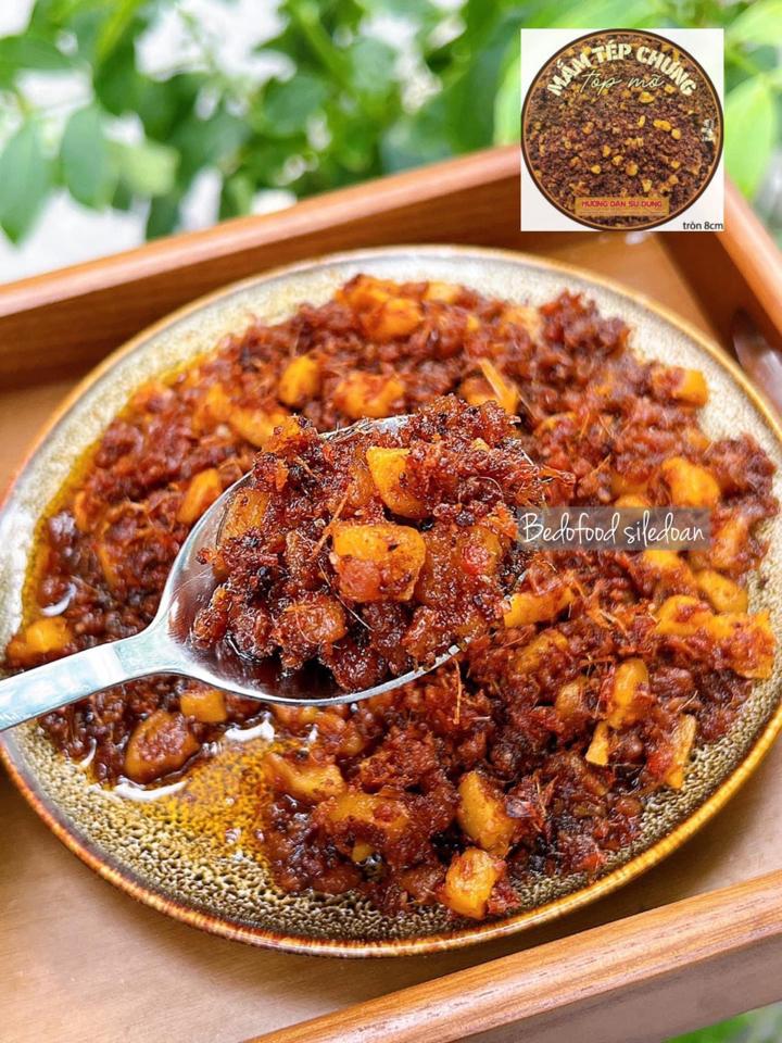 Mắm tép chưng tóp mỡ-duoc-ban-tai-Bếp Vị Bắc