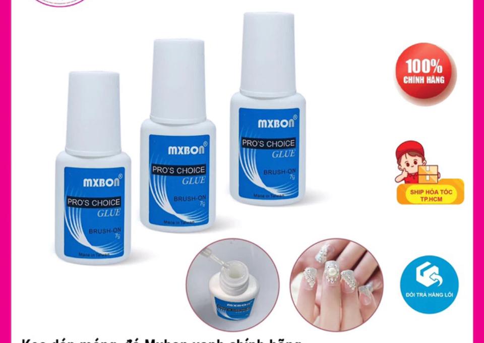 Keo mxbon xanh nhỏ -duoc-ban-tai-Phụ kiện nail Kim Chi