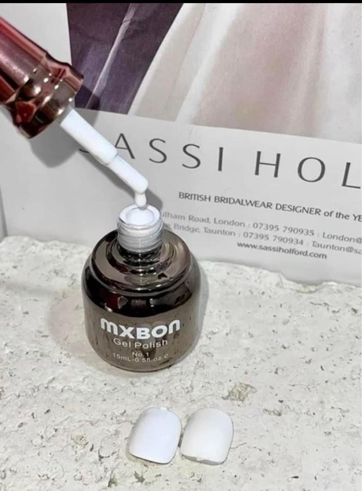 Sơn trắng mixbon-duoc-ban-tai-Phụ kiện nail Kim Chi