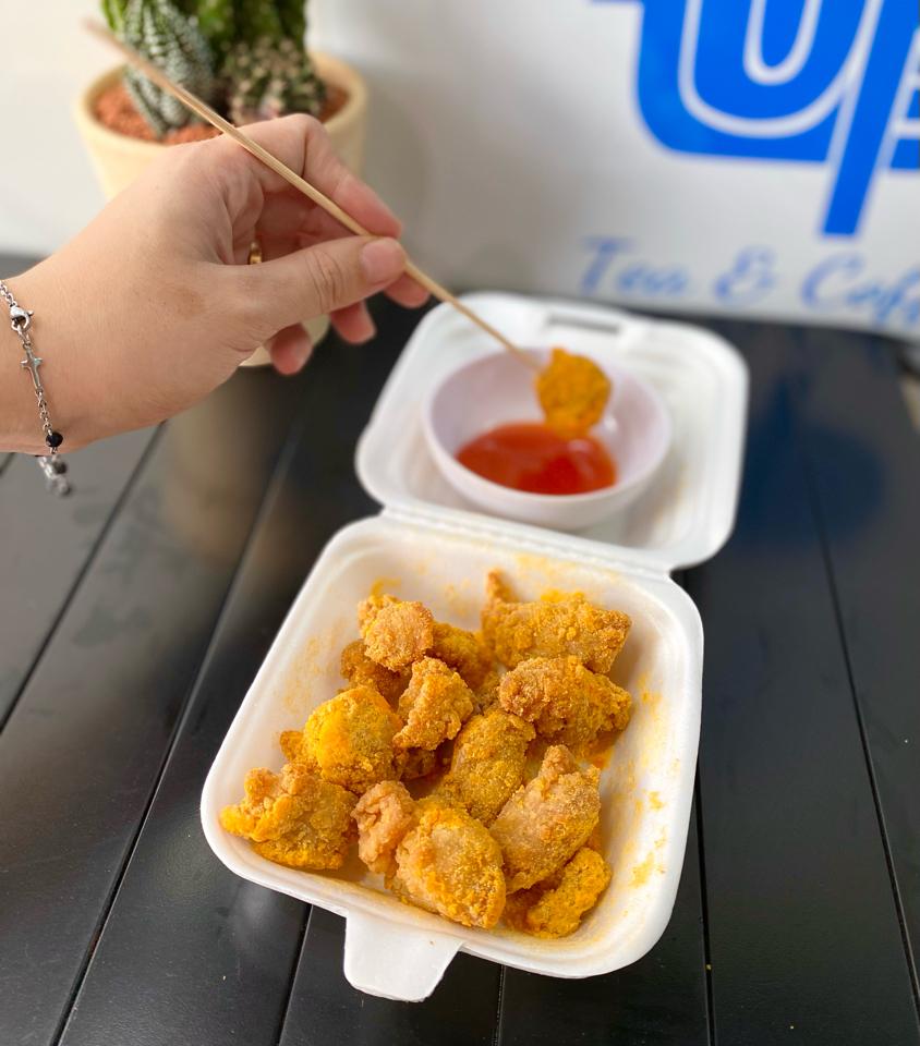 Gà chip lắc phô mai-duoc-ban-tai-BORIUP TEA & COFFEE