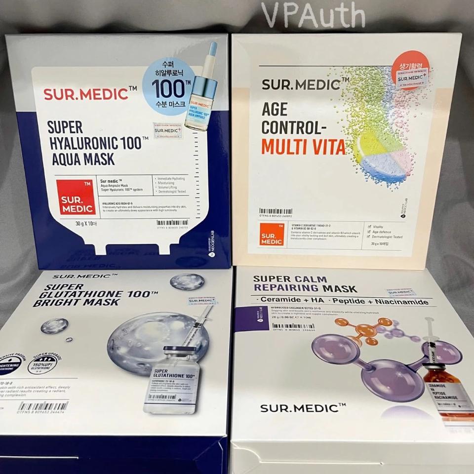 Mặt nạ trắng da Sur.medic mask Nguyên Hộp-duoc-ban-tai-Lục Hồng Vân -Mrakybeauty