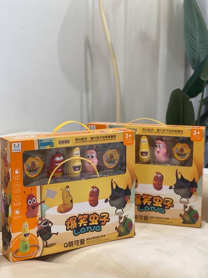 131-2 đồ chơi vui nhộn larva-duoc-ban-tai-Tổng kho đồ chơi trẻ em TÔ HÂN