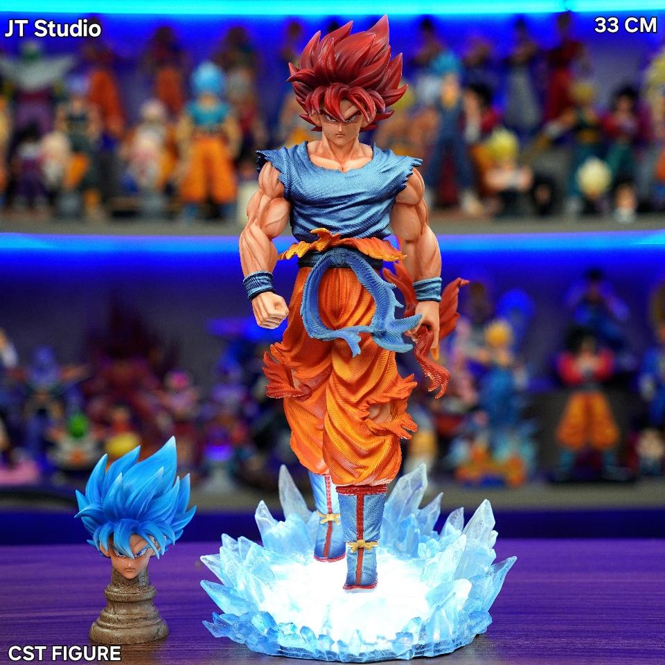 Mô hình Goku Blue JT Studio cao 33cm-duoc-ban-tai-CST Figure Store
