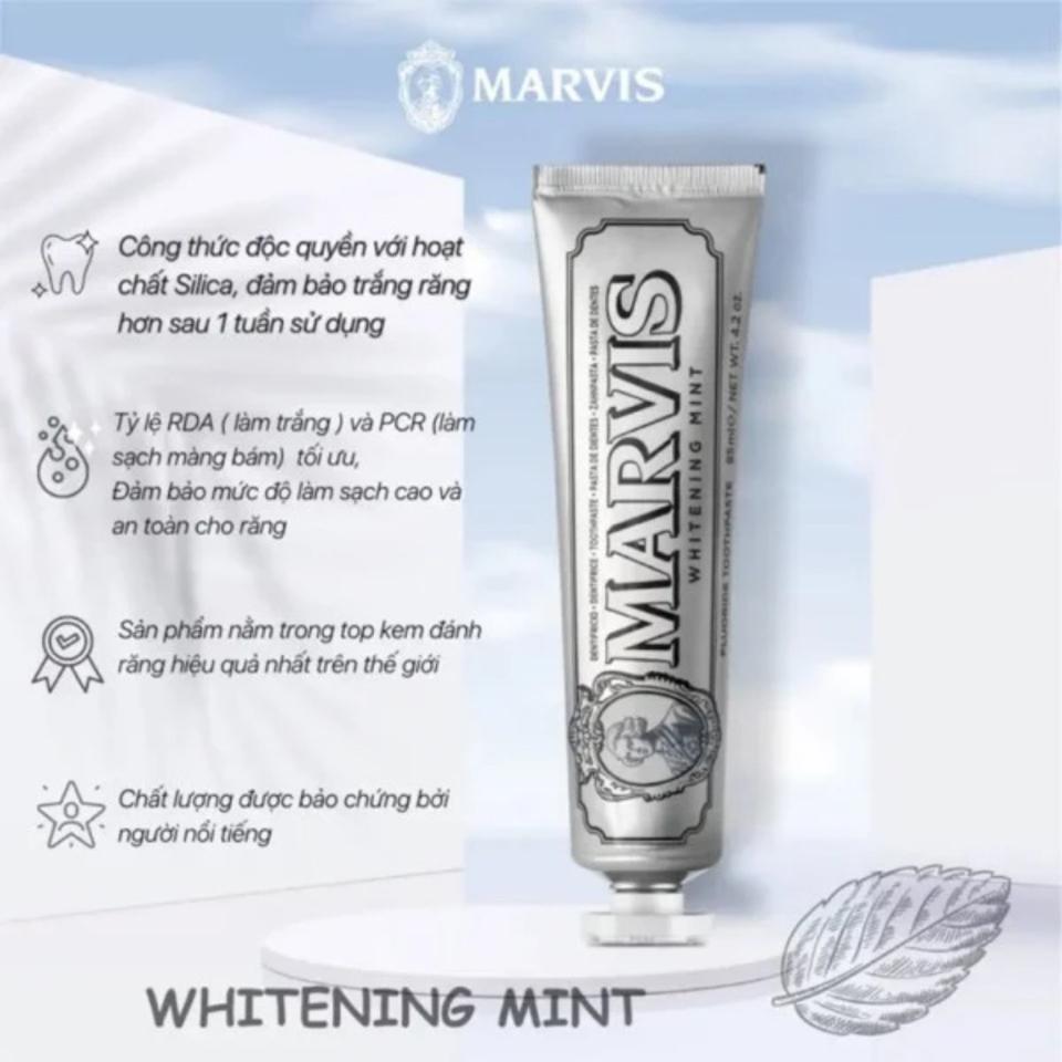 Kem Đánh Răng Cao Cấp Marvis Toothpaste 85ml-duoc-ban-tai-GenZstore