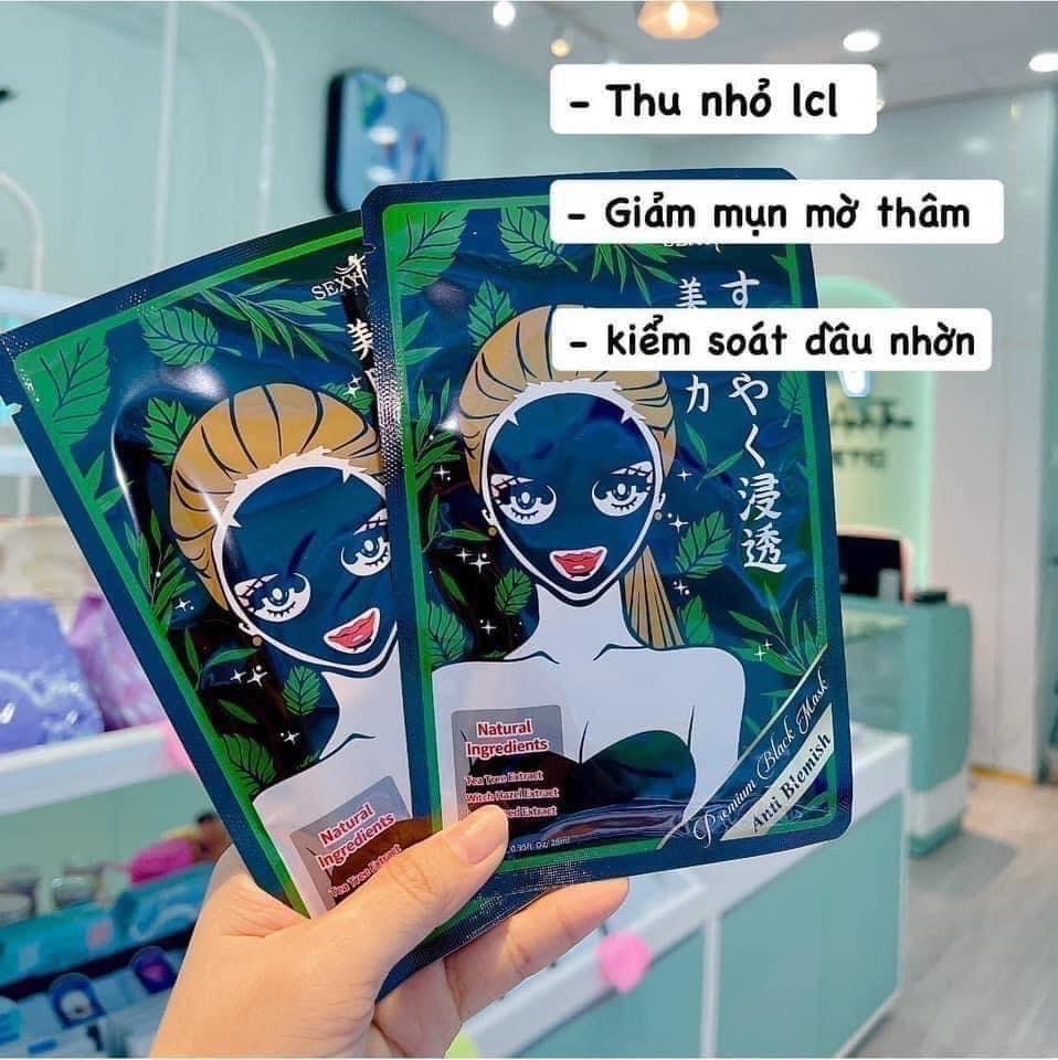 Mặt Nạ Đen Tràm Trà Hỗ Trợ Kiểm Soát Dầu Mụn SEXYLOOK-duoc-ban-tai-GenZstore