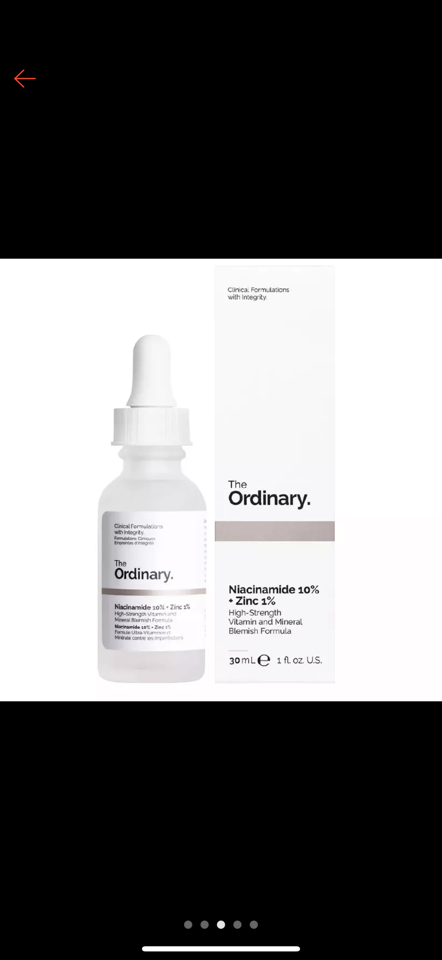 Serum The Ordinary Niacinamide 10% + Zinc 1% giảm mụn giảm thâm, se khít lỗ chân lông-duoc-ban-tai-GenZstore