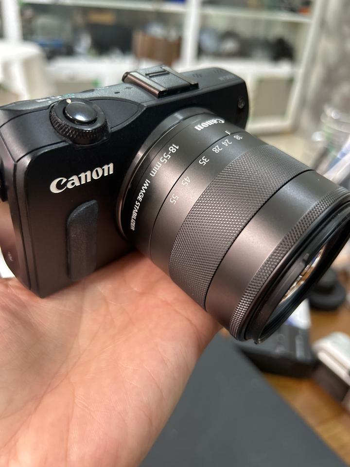 CANON EOS M + LEN 18-55MM IS STM-duoc-ban-tai-Máy Ảnh Shop